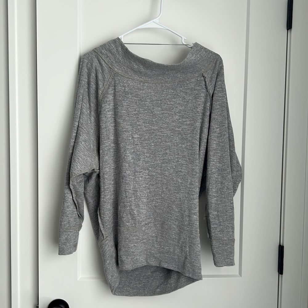 Free People loose neck sweater top
